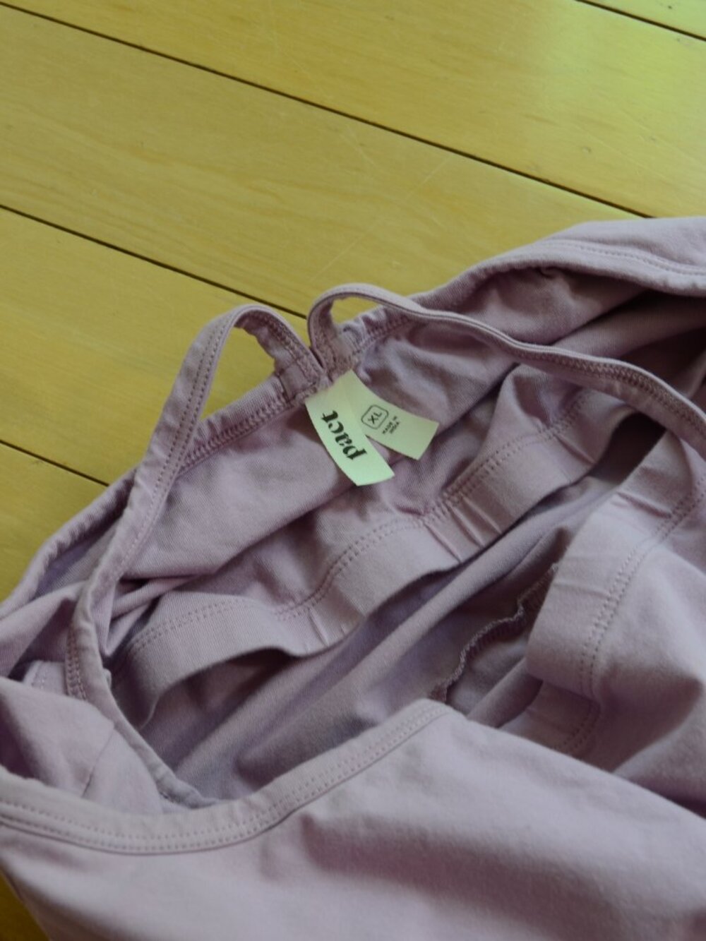 Pact Purple Fit And Flare Midi Dress Organic Cotton Size XL - Picture 7 of 10